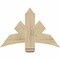 Ekena Millwork Alberta Rough Sawn Timber Gable Bracket, Douglas Fir, 36"W x 24"H x 2"D x 6"F, 16/12 Pitch GBW036X24X0206ALB00RDF - alternate 1